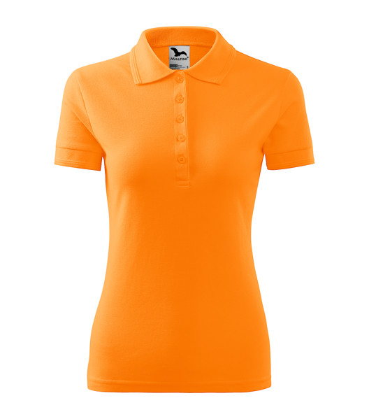 Polokošeľa Dámska Malfini® Pique Polo - Mandarínková Oranžová / S