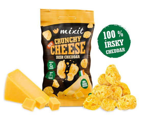 Chrumkavý syr do vrecka - Írsky cheddar, 20g