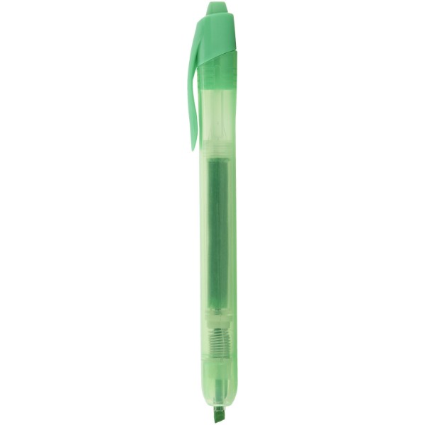 Marcador fluorescente retráctil "Beatz" - Verde