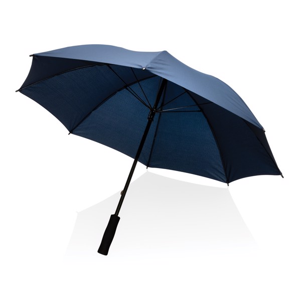 Parapluie tempête 23" en rPET 190T Impact AWARE™ - Bleu Marine