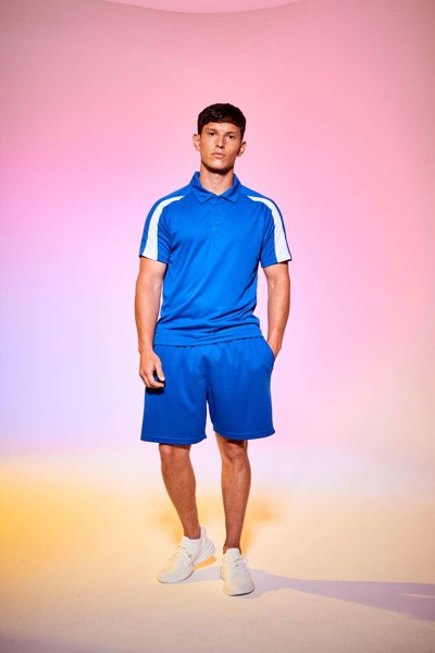 Kontrastna Cool Polo majica - Royal Plava / Arctic Bijela / M