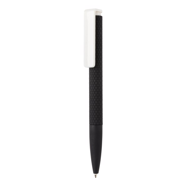 X7 Stift mit Smooth-Touch - Schwarz / Weiß