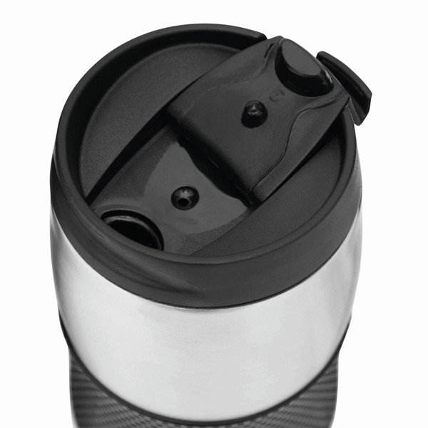 Isolierbecher Au Lait - Schwarz / Silber