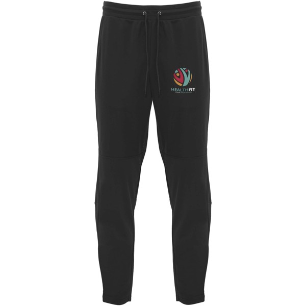 Neapolis unisex bukser - Ensfarvet sort / L