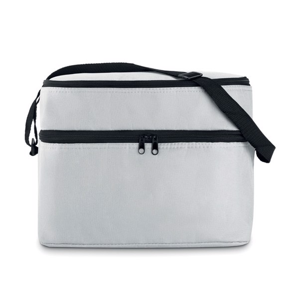 Sac isotherme 2 compartiments Casey - Blanc