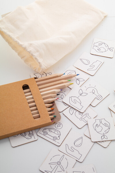 Colouring Memory Game Colormor - Environment Protection