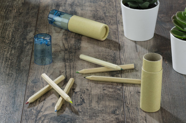 Colour pencils 6 pcs with sharpener FARVE