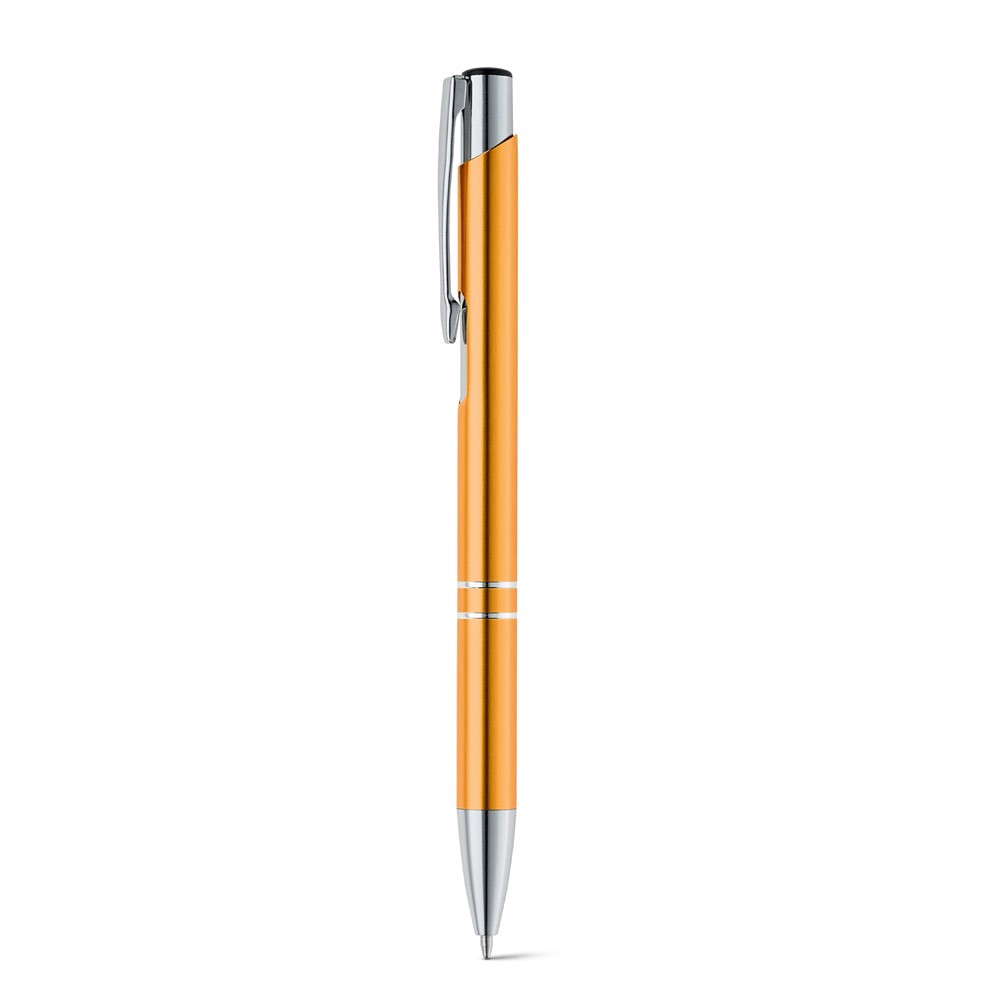 BETA BK. Hliníkové kuličkové pero - Oranžová