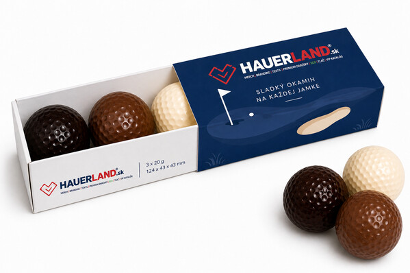 Golfové loptičky 3 ks 60g