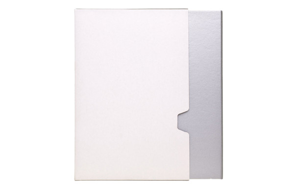 Record notebook A5, 80 sheets - Silver