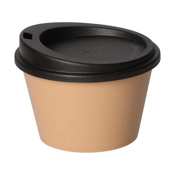 Coffee Mug "Togo", 0.1 L - Basic Brown / Black