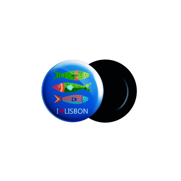 Crachá De 31Mm Com Iman, Personalizado