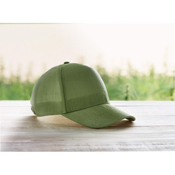 Hemp baseball cap 370 gr/m² Naima Cap - Grey