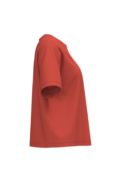 Ladies’ Eco-Friendly Oversized T-Shirt - Paprika / S/M
