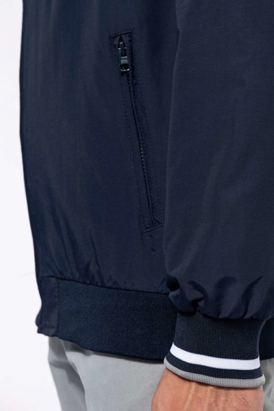 City Blouson Jacket - Red / White / Navy / L