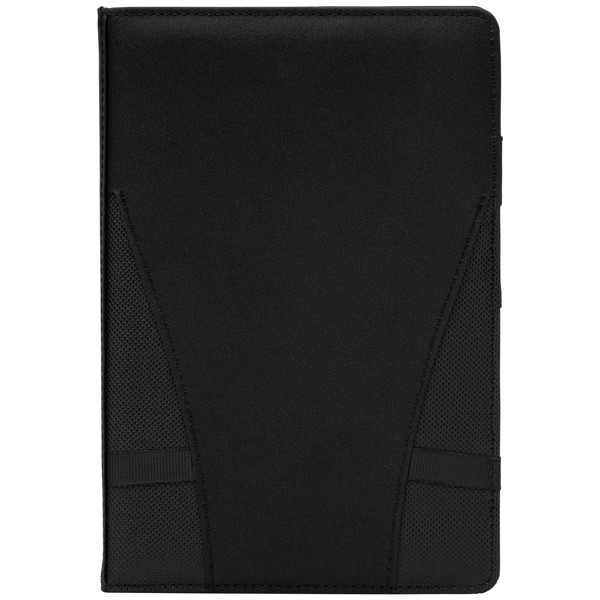 Coastal Threads™ Repreve® Tech Organiser Notebook - A5 - Black / Heat transfer