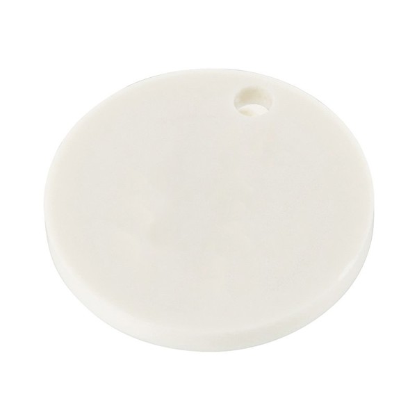 TOKEN IN BIODEGRADABLE PLASTIC, €1 SIZE - 1 EUR / Beige clair