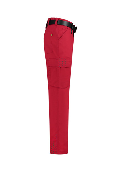 Pracovné nohavice unisex Tricorp Work Pants Twill - Červená / 52