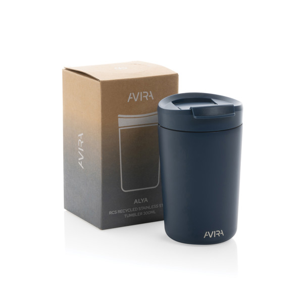 Termohrnek Avira Alya 300ml z RCS recyklované oceli - Námořní Modř