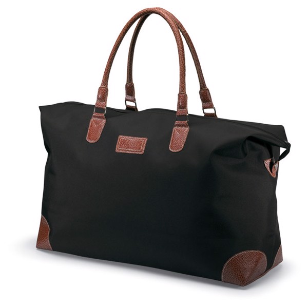 Sac de voyage microfibre Boccaria - Noir