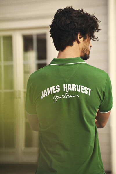 Harvest Greenville Polo Modern Fit Sport Green XL