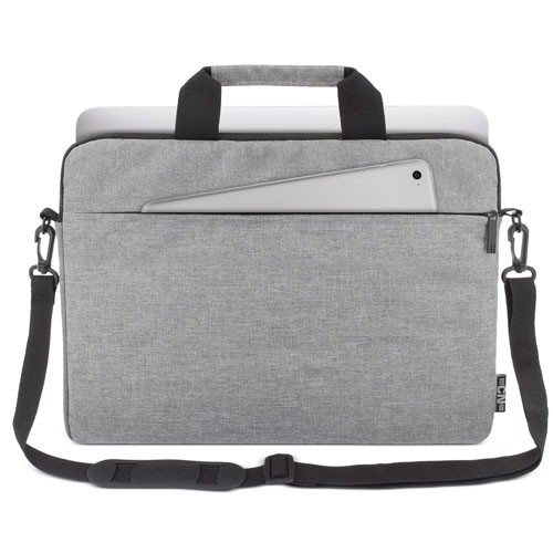 MALETIN PORTAORDENADOR CHIC - Gris