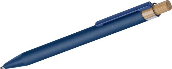 Gerecyclede aluminium balpen Kira - wit