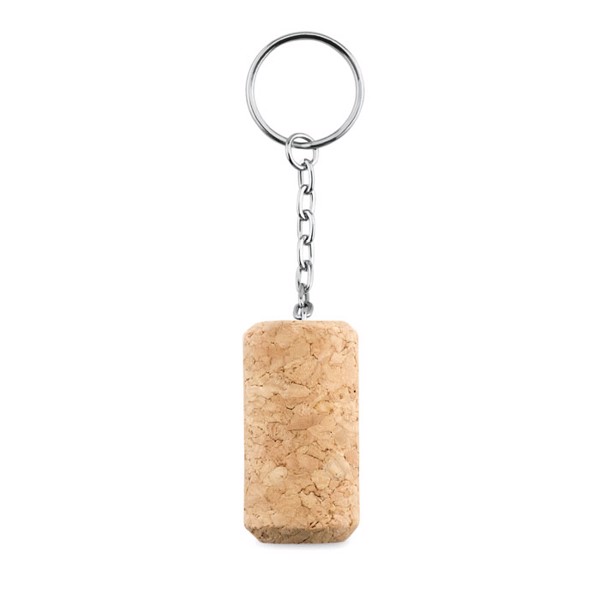 Wine cork key ring Tapon
