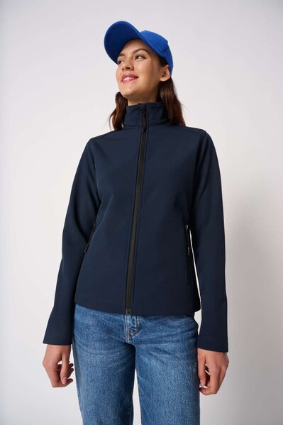 Ladies' Basic Softshell Jacket - Ideal Dark Grey / 3XL