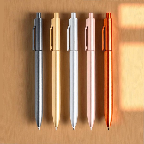 Esferográfica de Plástico Reciclado - Cor-de-rosa claro 