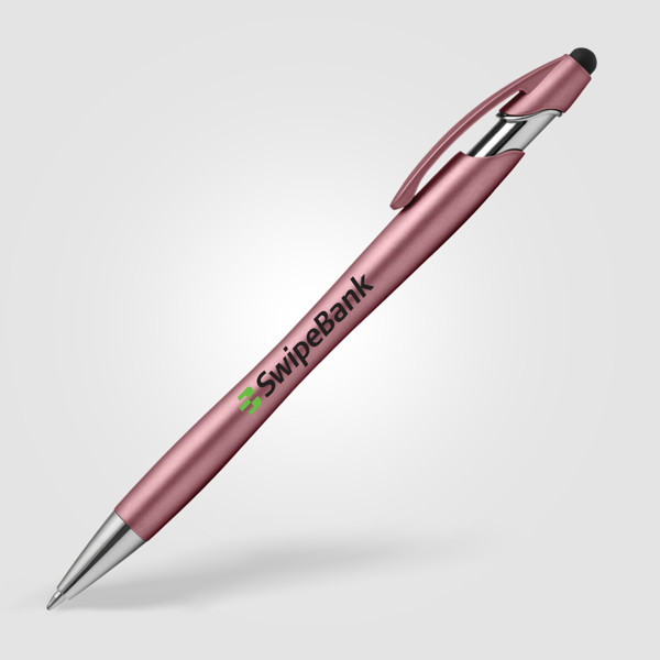 Stylo La Jolla Stylet - Or Rose / Jet d’encre 4 couleurs
