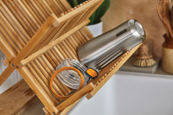 Cestovní nerezový termo hrnek 600ml Black+Blum - Oranžová