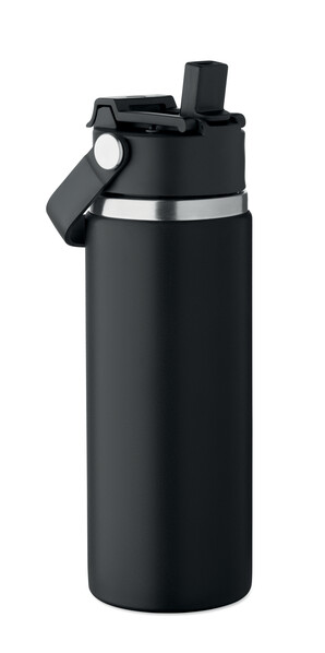 Dvojstenná fľaša 500 ml Suma Grip - Čierna