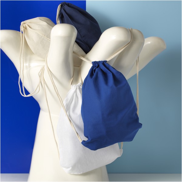 Oregon 100 g/m² Premium Turnbeutel 5L - weiss