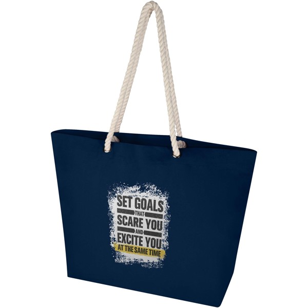 Tote bag de plage Florida recyclé GRS 270 g/m² - Marine