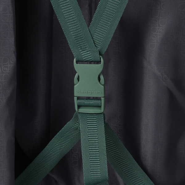 YUNO M EXP | Troler mediu pentru check-in 65 cm extensibil + TSA - Hedgren - Duck Green