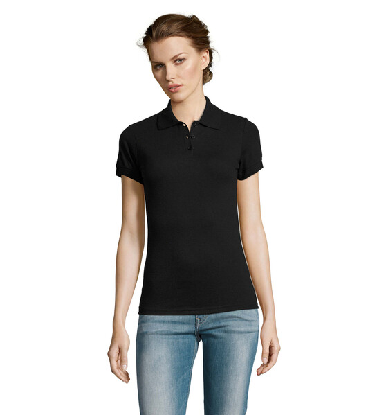 PRIME POLO SENHORA 200g Prime Women - Preto3XL