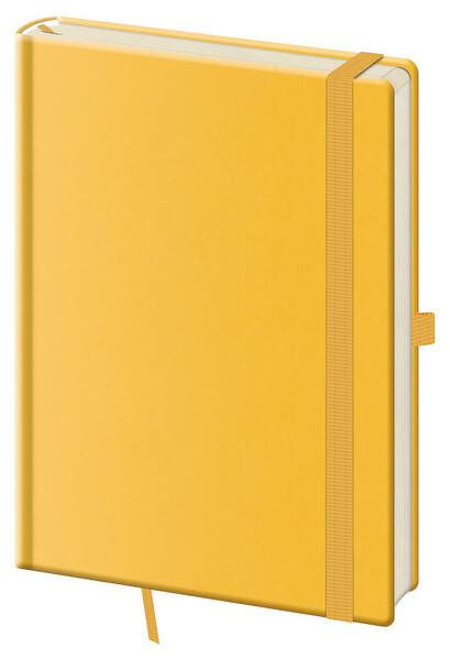 Notebook Print Pop L lined Yellow