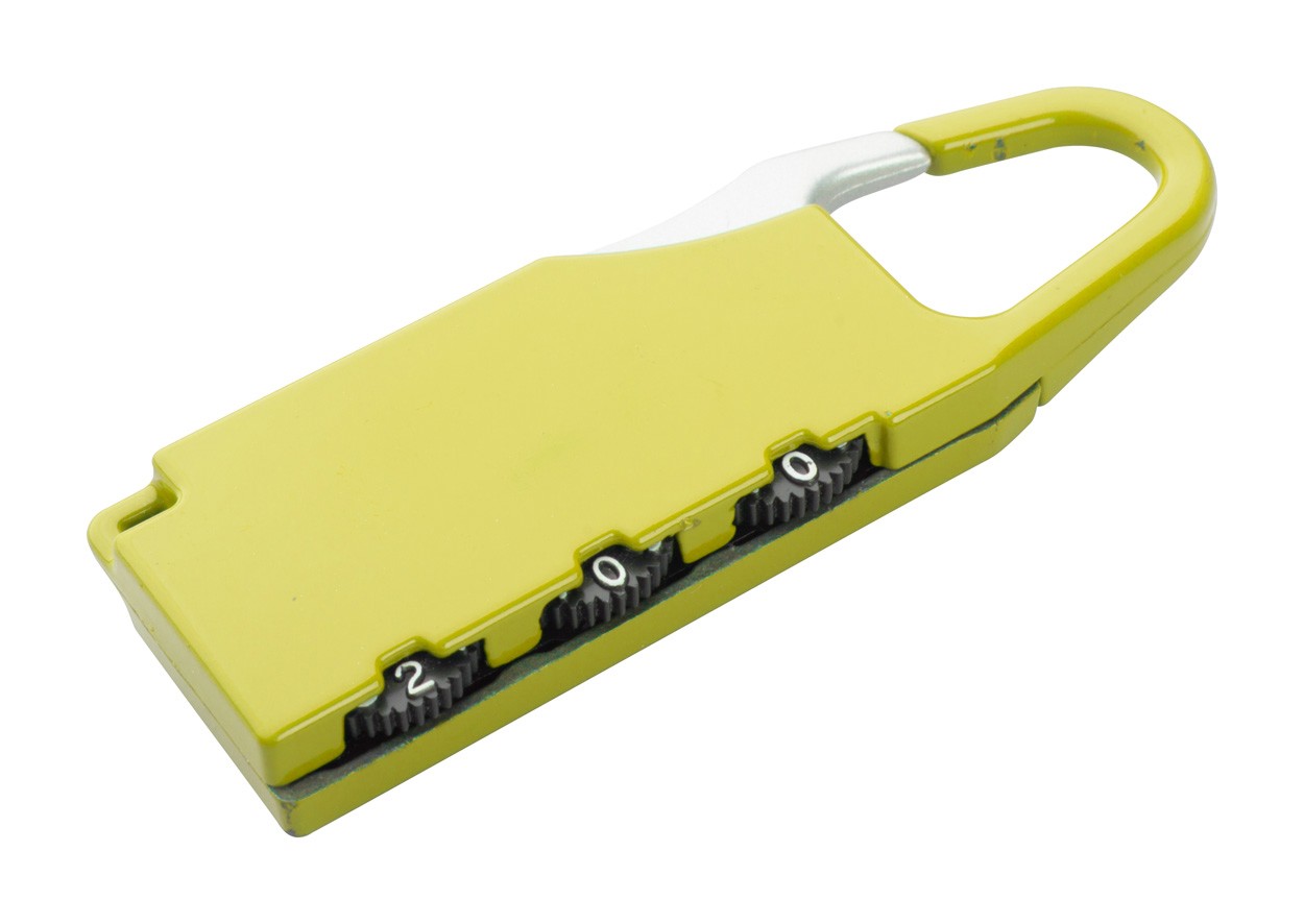 Luggage Lock Zanex - Yellow