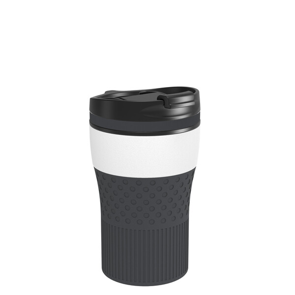 BAYAMO CORPORATE - Mug: white, Ring: dark grey, Sleeve: dark grey
