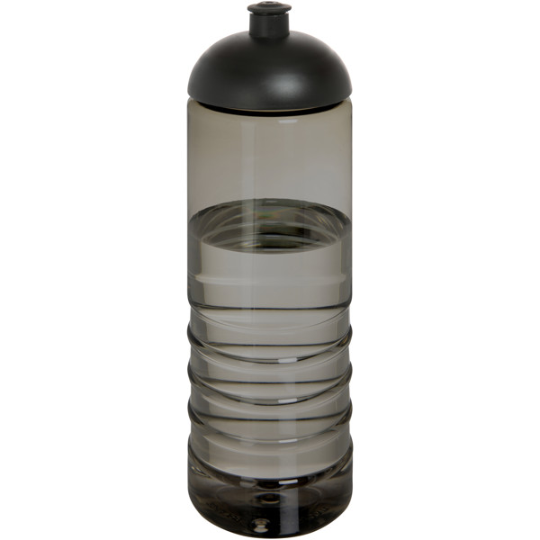 H2O Active® Eco Treble 750 ml dome lid sport bottle - Charcoal / Black