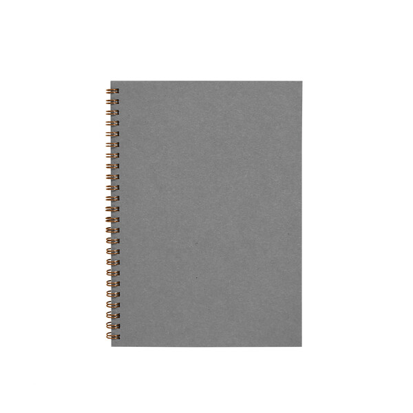 Cahier spirale A5 MEMENTO - gris