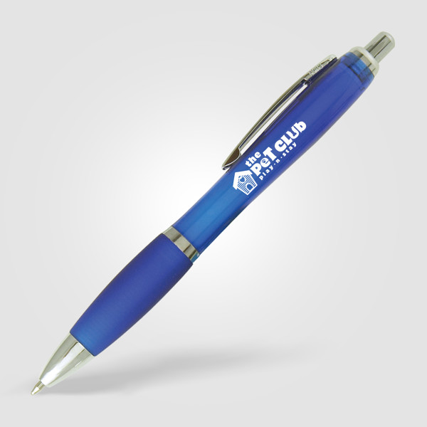 Stylo Sophistiqué Clair - Bleu / Sérigraphie