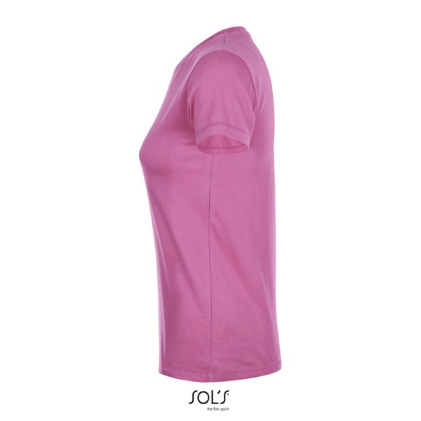 REGENT T-SHIRT SENHORA 150g Regent Women - Cor-De-Rosa OrquídeaS