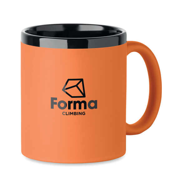 Tazza in ceramica da 300 ml Ruby - Arancio
