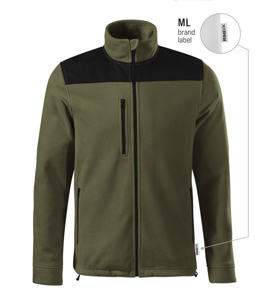 Fleece Unisex Rimeck® Effect - Military / XL