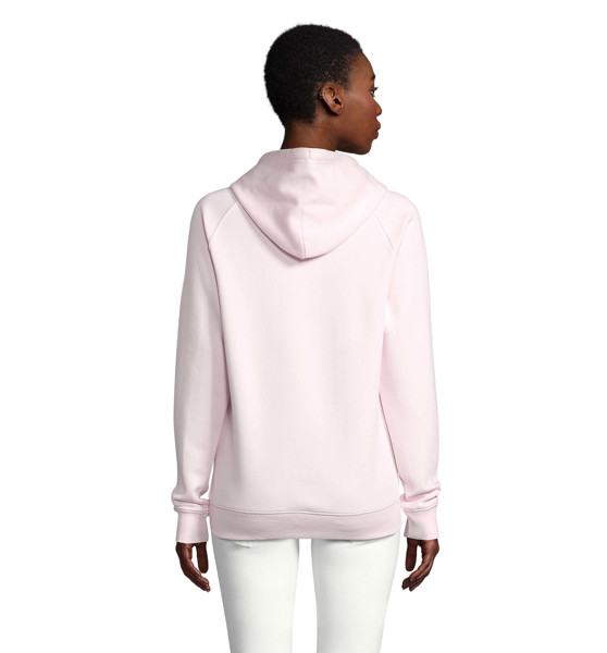 STELLAR Felpa uni cappuccio - Rosa ChiaroL