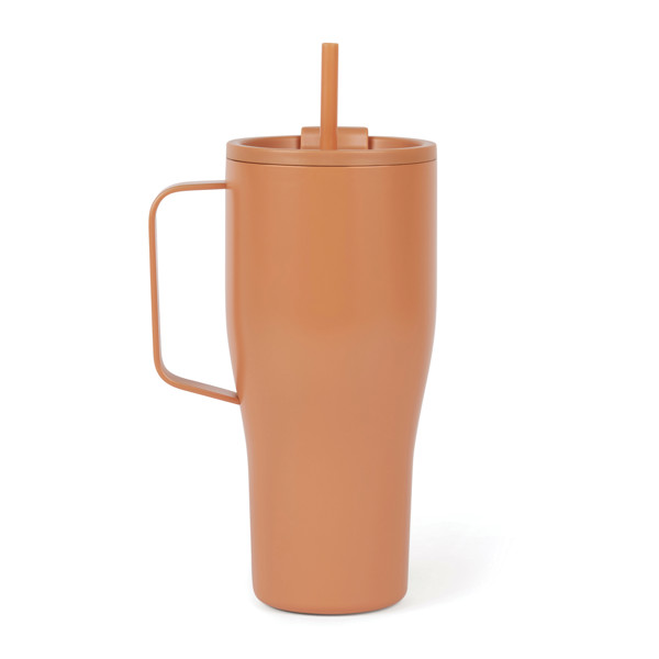Termolahev VINGA Eos z RCS recykl. nerezové oceli 800ml - Oranžová / Oranžová