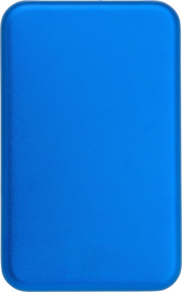 Chargeur solaire en aluminium Tycho - bleu