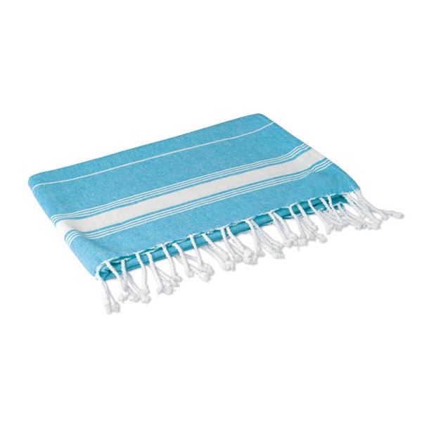 Beach towel cotton  180 gr/m² Malibu - Turquoise